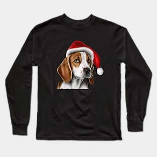 Christmas Beagle Long Sleeve T-Shirt